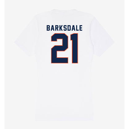 Virginia - NCAA Men's Basketball : Silas Barksdale - Women's V-Neck T-Shirt-1