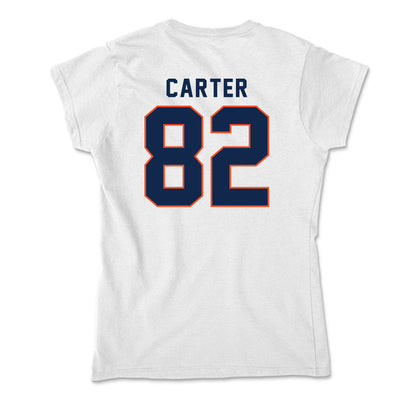 Virginia - NCAA Football : DaMari Carter - Soft Style Women’s T-Shirt-1