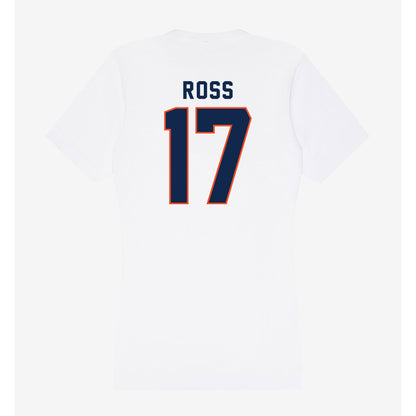 Virginia - NCAA Football : Justin Ross - Women's V-Neck T-Shirt-1