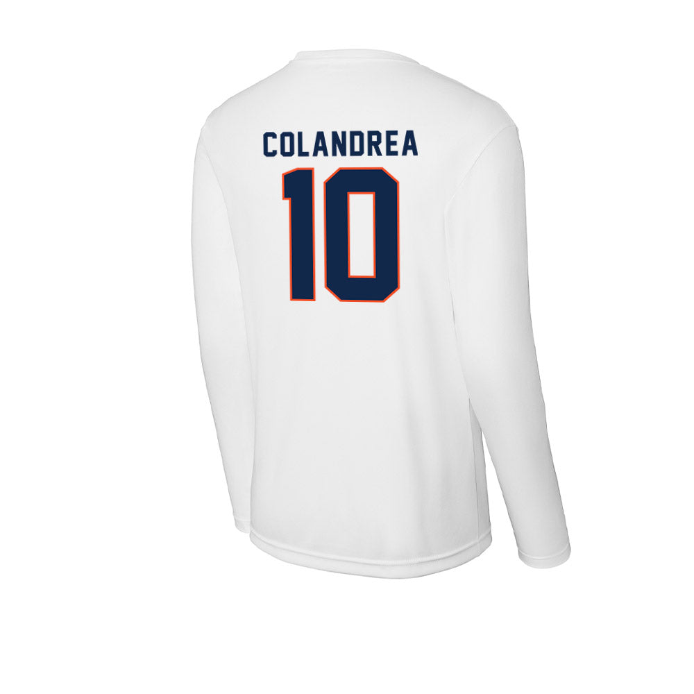 Virginia - NCAA Football : Anthony Colandrea - Activewear Long Sleeve T-Shirt-1