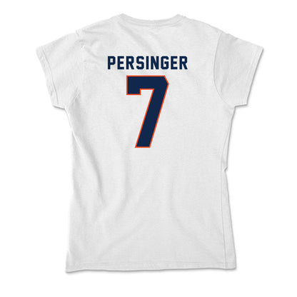 Virginia - NCAA Football : Josiah Persinger - Soft Style Women’s T-Shirt-1