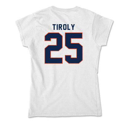 Virginia - NCAA Baseball : Joe Tiroly - Soft Style Women’s T-Shirt-1