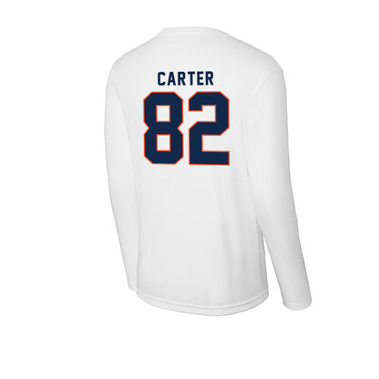 Virginia - NCAA Football : DaMari Carter - Activewear Long Sleeve T-Shirt-1