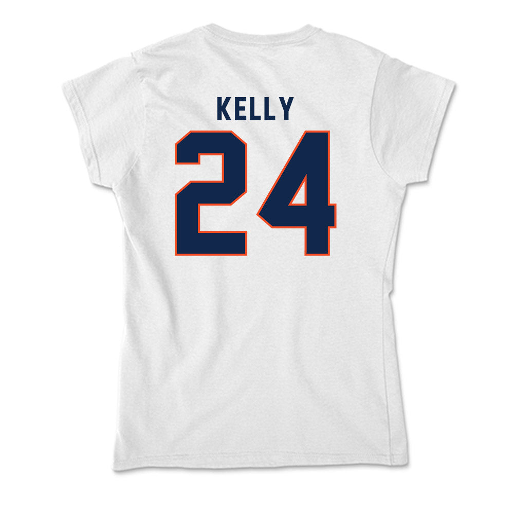 Virginia - NCAA Women's Soccer : Kathryn Kelly - Soft Style Women’s T-Shirt-1