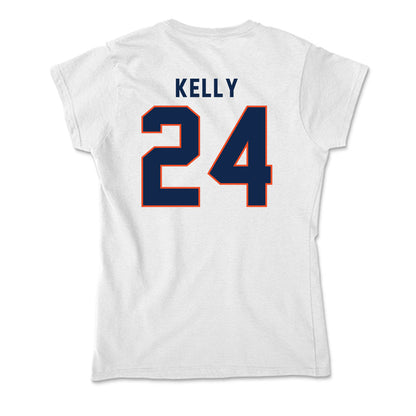 Virginia - NCAA Women's Soccer : Kathryn Kelly - Soft Style Women’s T-Shirt-1