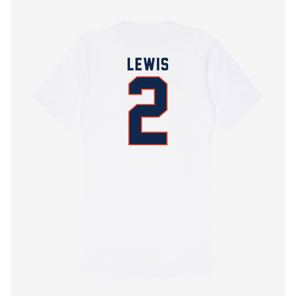 Virginia - NCAA Football : Peyton Lewis - Women's V-Neck T-Shirt-1