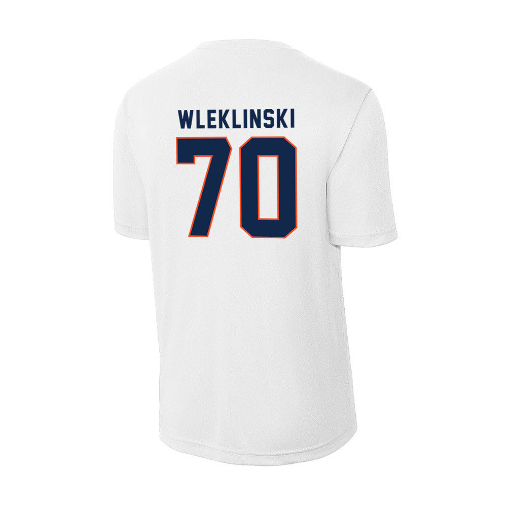 Virginia - NCAA Football : Dane Wleklinski - Activewear T-Shirt-1
