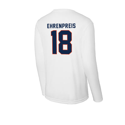 Virginia - NCAA Men's Soccer : Zachary Ehrenpreis - Activewear Long Sleeve T-Shirt-1