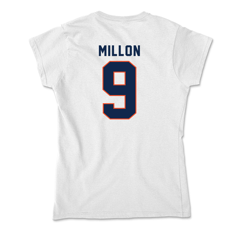 Virginia - NCAA Men's Lacrosse : McCabe Millon - Soft Style Women’s T-Shirt-1