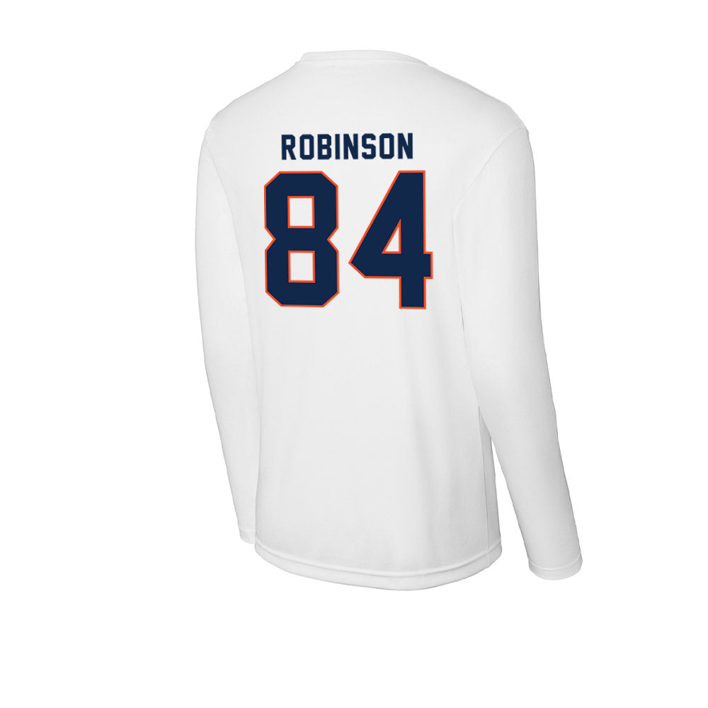 Virginia - NCAA Football : Isaiah Robinson - Activewear Long Sleeve T-Shirt-1