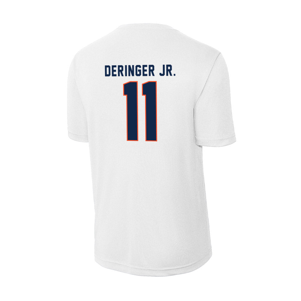 Virginia - NCAA Men's Lacrosse : James Deringer Jr. - Activewear T-Shirt-1