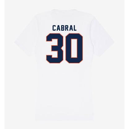 Virginia - NCAA Softball : Bella Cabral - Women's V-Neck T-Shirt-1