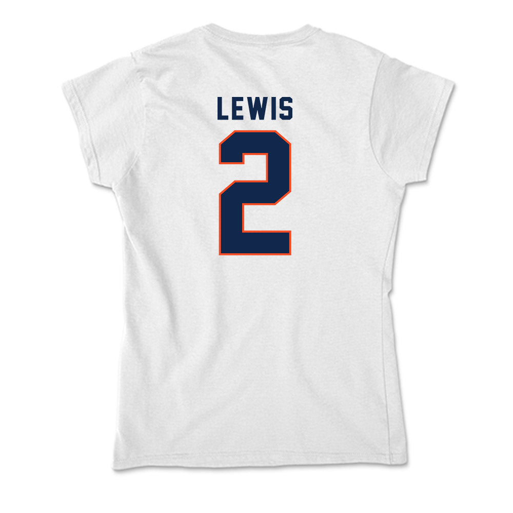 Virginia - NCAA Football : Peyton Lewis - Soft Style Women’s T-Shirt-1