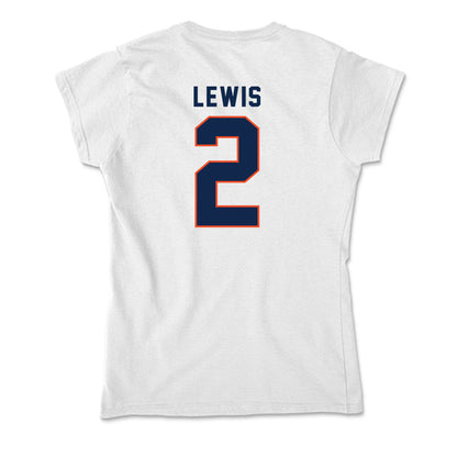 Virginia - NCAA Football : Peyton Lewis - Soft Style Women’s T-Shirt-1