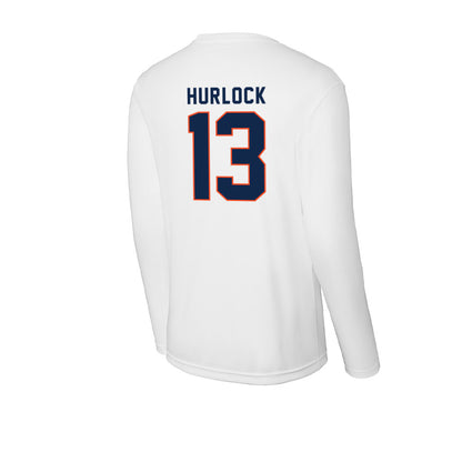 Virginia - NCAA Men's Soccer : Stephen Hurlock - Activewear Long Sleeve T-Shirt-1