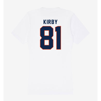 Virginia - NCAA Football : TeKai Kirby - Women's V-Neck T-Shirt-1