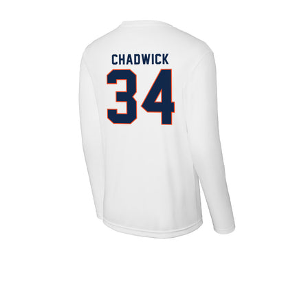 Virginia - NCAA Football : Kevin Chadwick - Activewear Long Sleeve T-Shirt-1