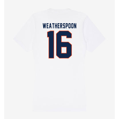 Virginia - NCAA Baseball : Jake Weatherspoon - Women's V-Neck T-Shirt-1