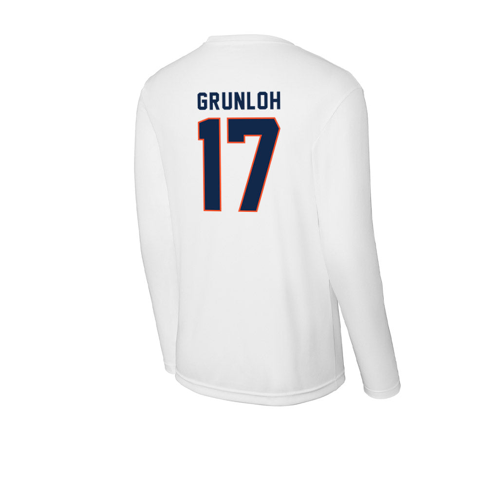 Virginia - NCAA Men's Basketball : Johann Grunloh - Activewear Long Sleeve T-Shirt-1