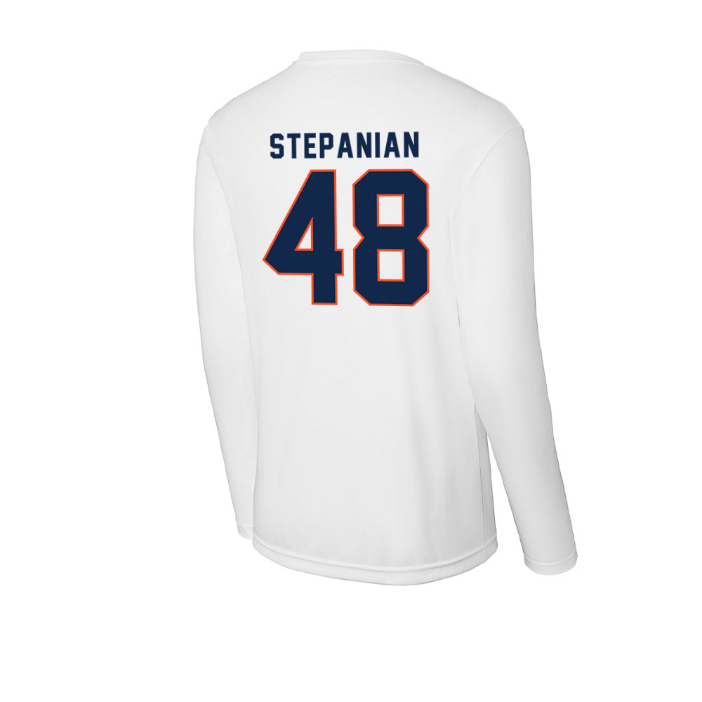 Virginia - NCAA Men's Lacrosse : John "Reese" Stepanian - Activewear Long Sleeve T-Shirt-1