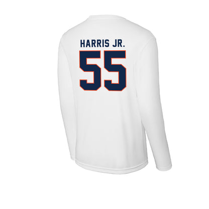 Virginia - NCAA Football : Jim Harris Jr. - Activewear Long Sleeve T-Shirt-1
