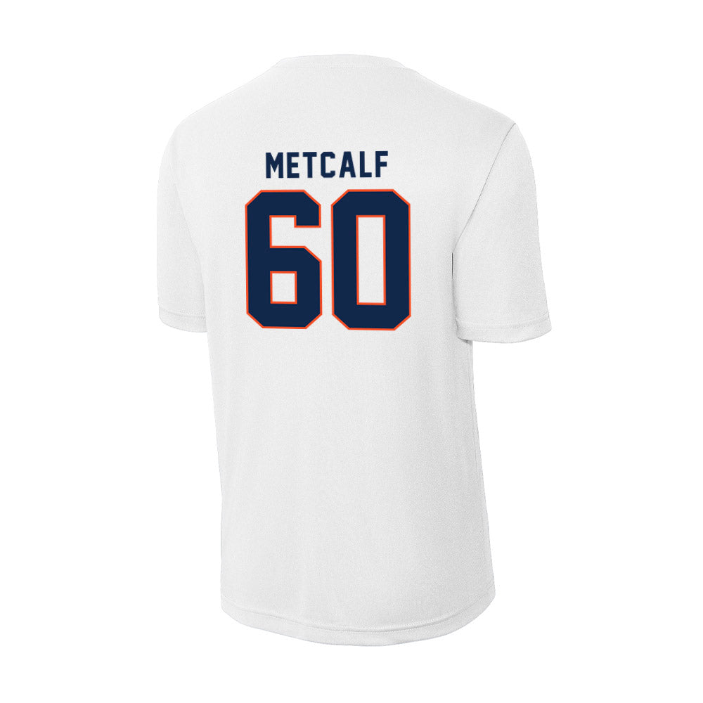 Virginia - NCAA Football : Drake Metcalf - Activewear T-Shirt-1