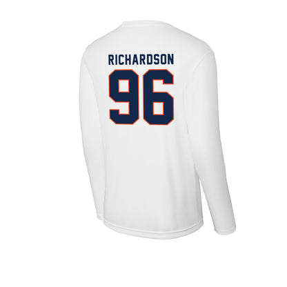 Virginia - NCAA Football : JaySean Richardson - Activewear Long Sleeve T-Shirt-1