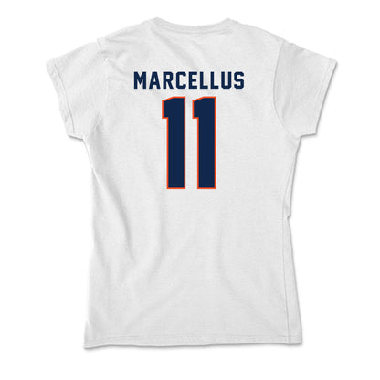 Virginia - NCAA Football : Maddox Marcellus - Soft Style Women’s T-Shirt-1