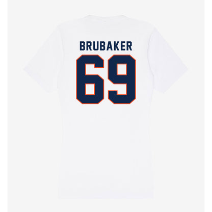 Virginia - NCAA Football : Ryan Brubaker - Women's V-Neck T-Shirt-1