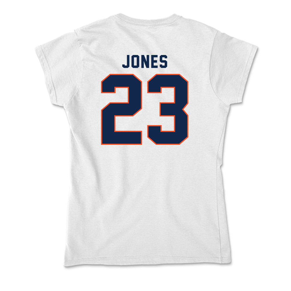 Virginia - NCAA Football : Jaylen Jones - Soft Style Women’s T-Shirt-1