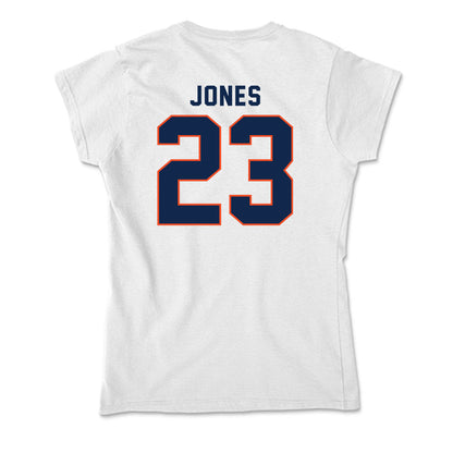 Virginia - NCAA Football : Jaylen Jones - Soft Style Women’s T-Shirt-1