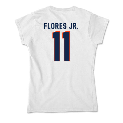 Virginia - NCAA Football : Rico Flores Jr. - Soft Style Women’s T-Shirt-1