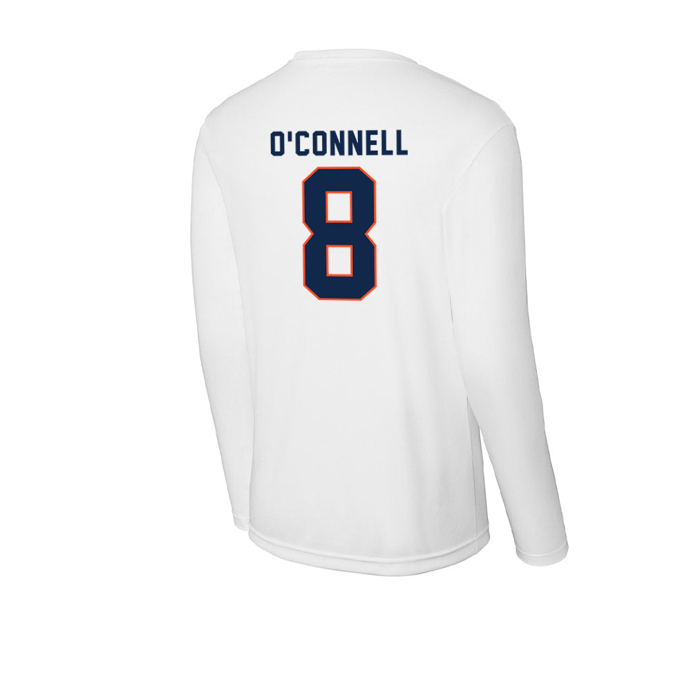 Virginia - NCAA Baseball : Thomas O'Connell - Activewear Long Sleeve T-Shirt-1