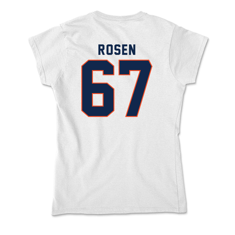 Virginia - NCAA Football : Will Rosen - Soft Style Women’s T-Shirt-1
