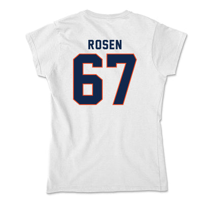 Virginia - NCAA Football : Will Rosen - Soft Style Women’s T-Shirt-1