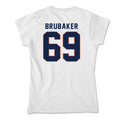 Virginia - NCAA Football : Ryan Brubaker - Soft Style Women’s T-Shirt-1