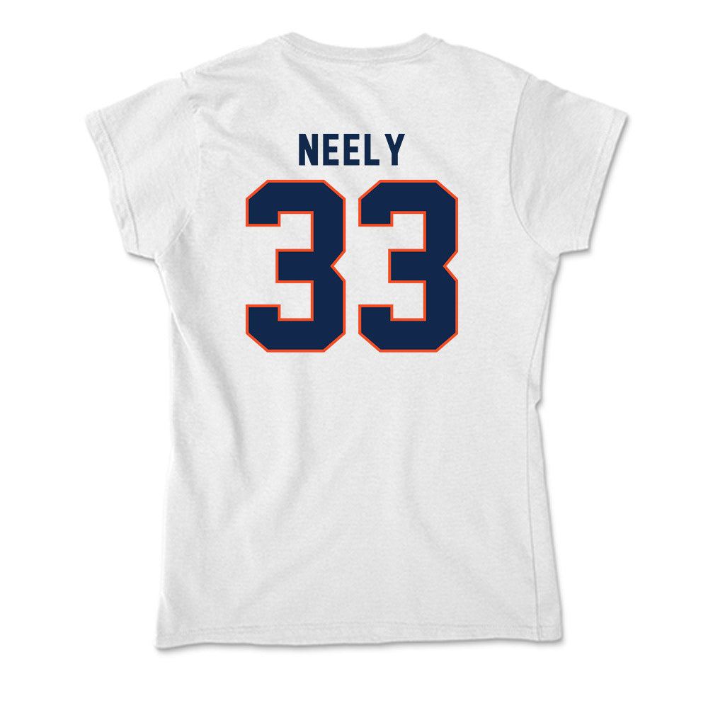 Virginia - NCAA Baseball : Bryce Neely - Soft Style Women’s T-Shirt-1