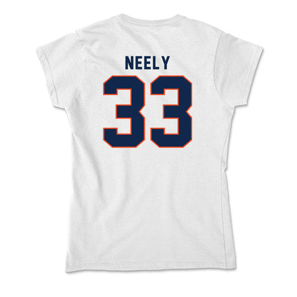 Virginia - NCAA Baseball : Bryce Neely - Soft Style Women’s T-Shirt-1