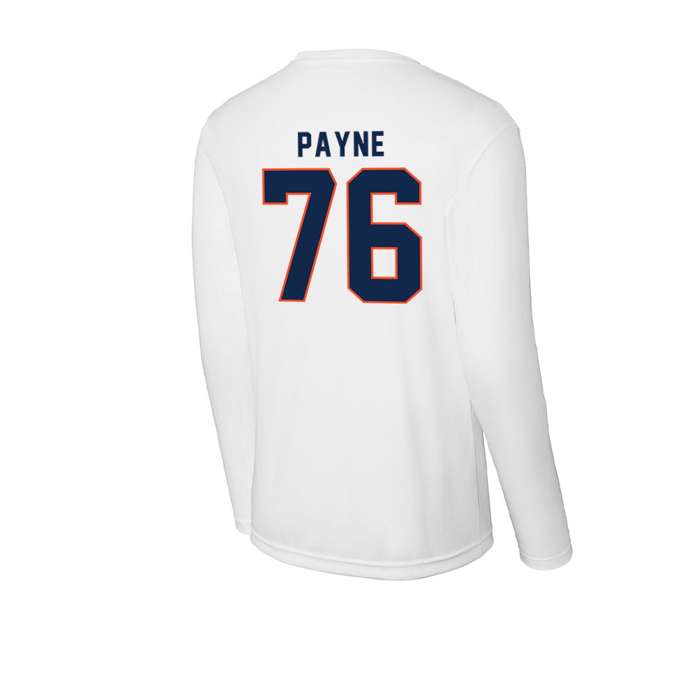 Virginia - NCAA Football : Alex Payne - Activewear Long Sleeve T-Shirt-1