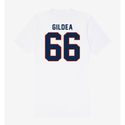 Virginia - NCAA Football : Michael Gildea - Women's V-Neck T-Shirt-1