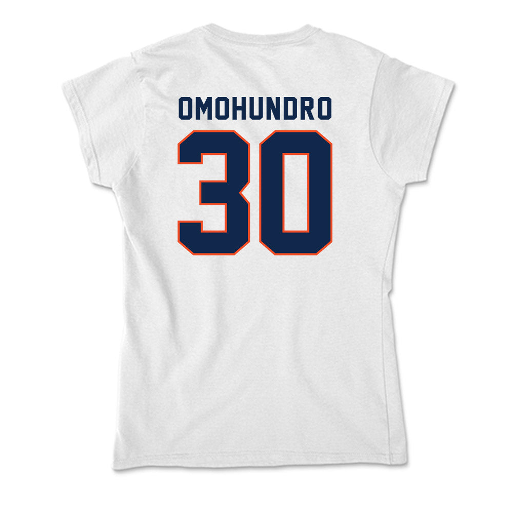 Virginia - NCAA Football : Henry Omohundro - Soft Style Women’s T-Shirt-1