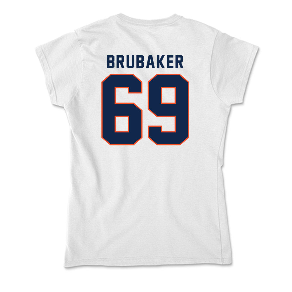 Virginia - NCAA Football : Ryan Brubaker - Soft Style Women’s T-Shirt-1