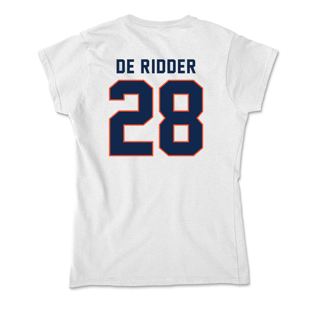 Virginia - NCAA Men's Basketball : Thijs De Ridder - Soft Style Women’s T-Shirt-1