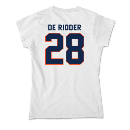 Virginia - NCAA Men's Basketball : Thijs De Ridder - Soft Style Women’s T-Shirt-1