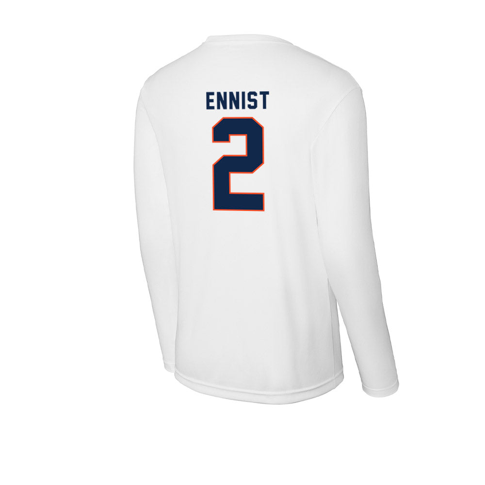 Virginia - NCAA Women's Volleyball : Reagan Ennist - Activewear Long Sleeve T-Shirt-1
