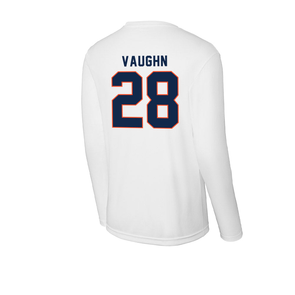Virginia - NCAA Football : Noah Vaughn - Activewear Long Sleeve T-Shirt-1
