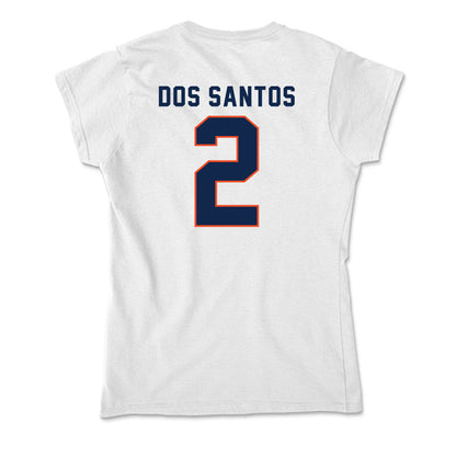 Virginia - NCAA Women's Basketball : Raiane Dos Santos - Soft Style Women’s T-Shirt-1