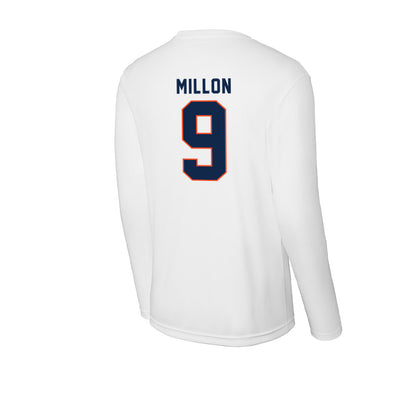 Virginia - NCAA Men's Lacrosse : McCabe Millon - Activewear Long Sleeve T-Shirt-1