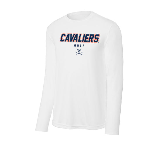 Virginia - NCAA Men's Golf : Michael Lee - Activewear Long Sleeve T-Shirt-0