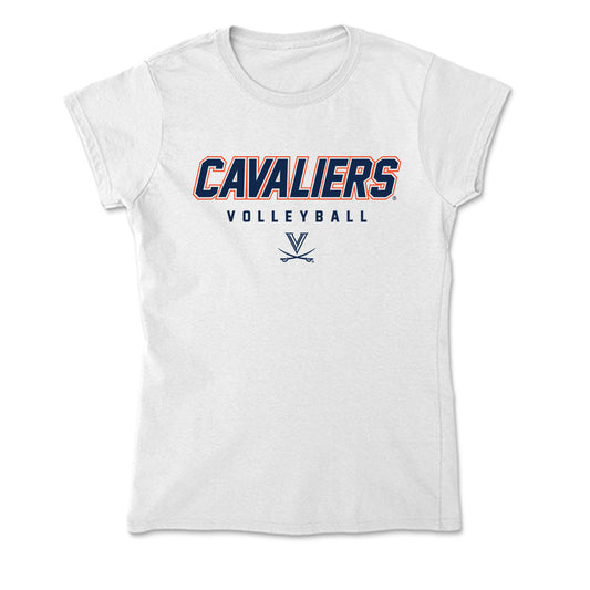 Virginia - NCAA Women's Volleyball : Skyler Gates - Soft Style Women’s T-Shirt-0